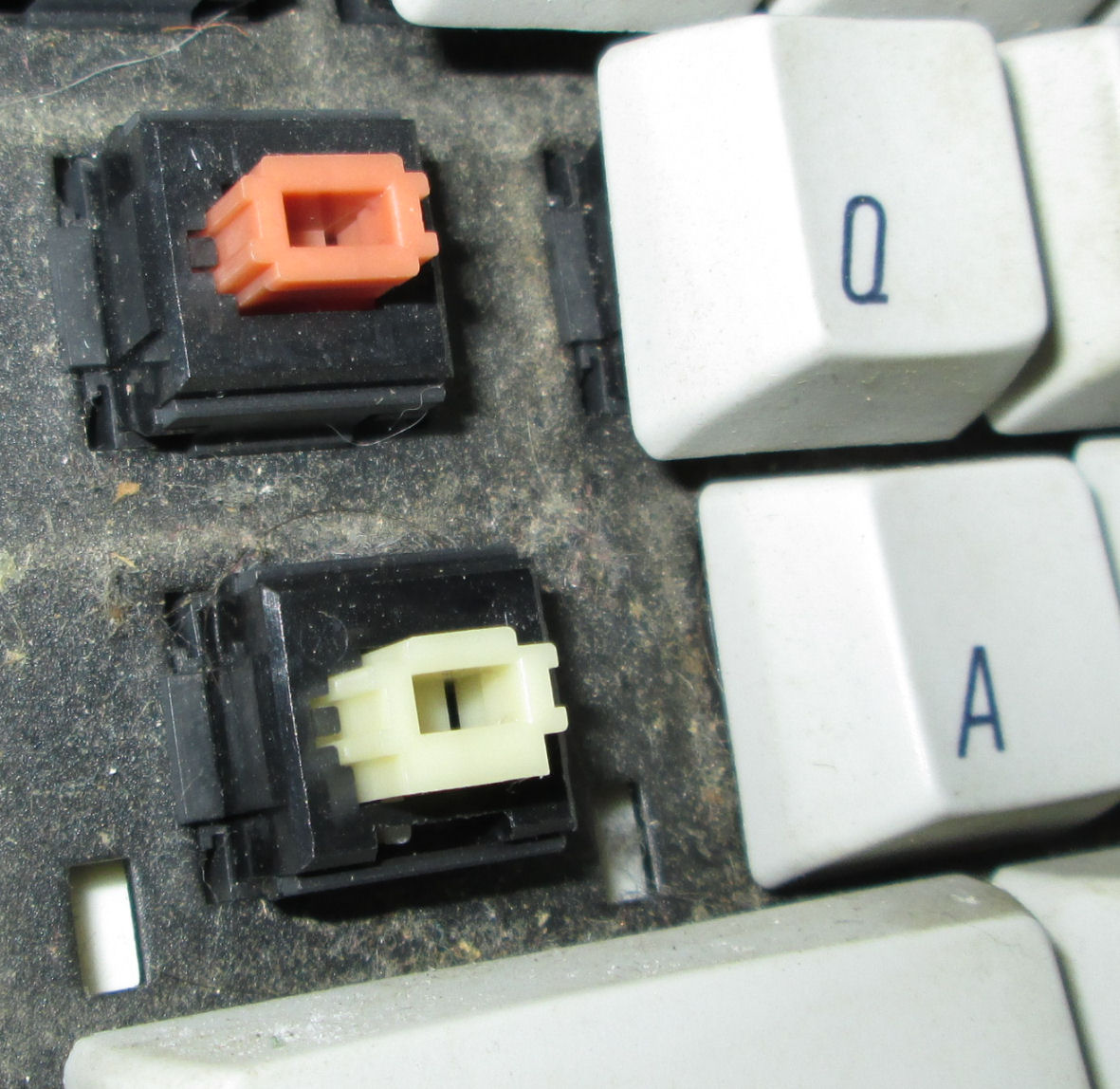 Apple // Keyswitch for Macintosh 128k 512k //e keyboards //+ Mac Plus 
